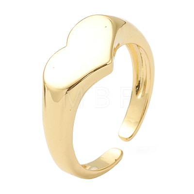 Brass Cuff Rings RJEW-G013-05G-1