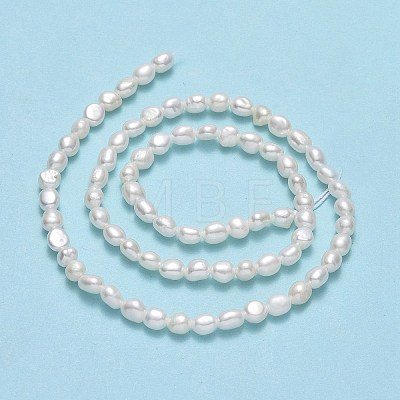 Natural Cultured Freshwater Pearl Beads Strands PEAR-A005-12-01-1