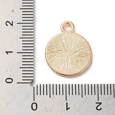 Alloy Enamel Pendants ENAM-E064-16KCG-01-1