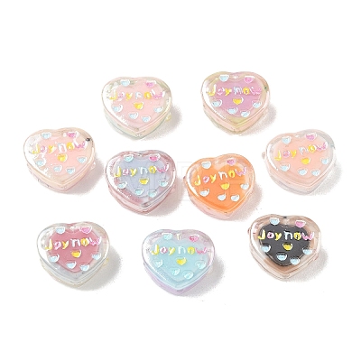 Plastic Enamel Beads KY-F025-02-1