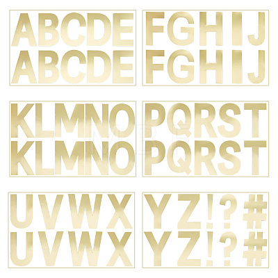 PVC Letter Stickers AJEW-WH0332-82-1