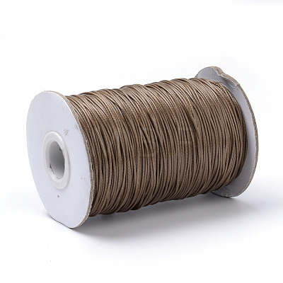 Braided Korean Waxed Polyester Cords YC-T002-0.8mm-126-1