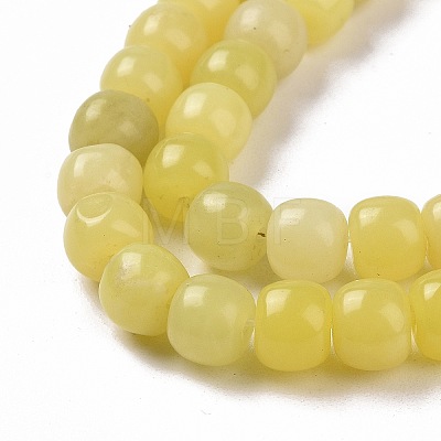 Natural Lemon Jade Beads Strands G-G990-C06-1