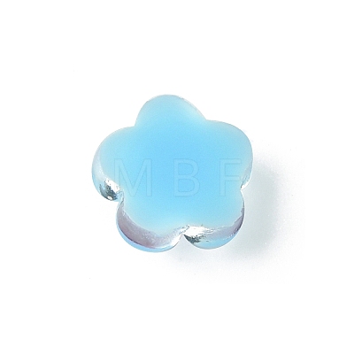 Translucent Resin Cabochons RESI-E039-01F-1