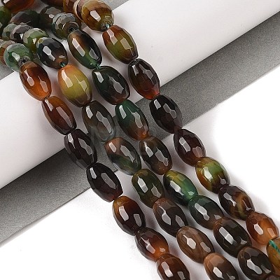 Natural Agate Beads Strands G-Q194-B01-01I-1