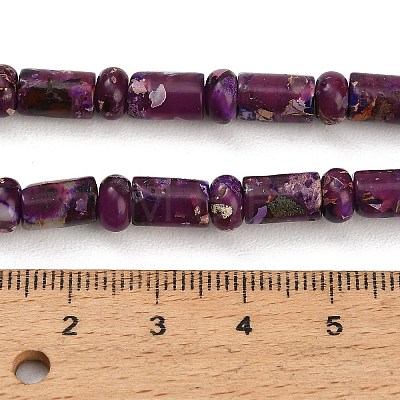 Dyed Synthetic Imperial Jasper Beads Strands GG-CBAA20A-02E-1