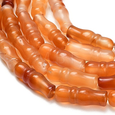Natural Agate Beads Strands G-Z144-A02-01F-1