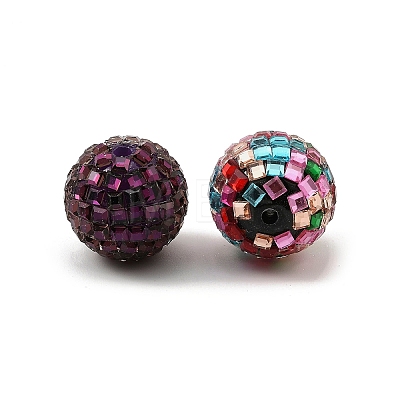Acrylic Rhinestone Beads OACR-D307-01-20mm-1