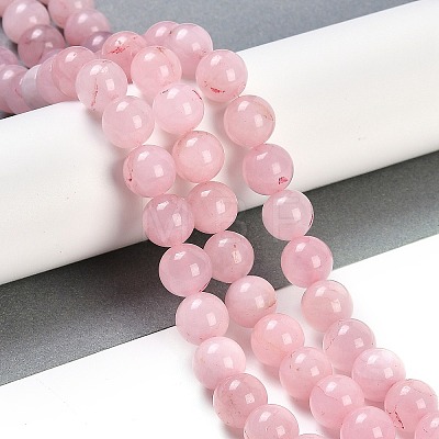 Natural Rose Quartz Beads Strands G-F591-04-12MM-1