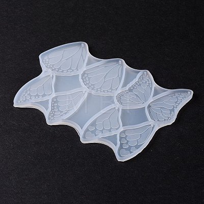 DIY Butterfly Wing Pendant Silicone Molds DIY-C072-02-1