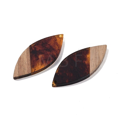 Resin & Wood Big Pendants WOOD-F015-12C-1