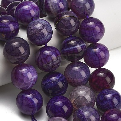 Natural Dragon Veins Agate Beads Strands GG-L001-L01-02E-1