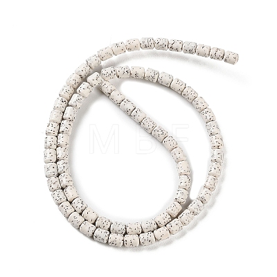 Imitation Bodhi Handmade Porcelain Beads Strands PORC-H011-01-1