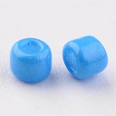 12/0 1.5~2mm Baking Paint Glass Seed Beads Loose Spacer Beads X-SEED-S001-K17-1