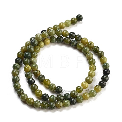 Natural Canada Jade Beads Strands G-NH0029-02B-1