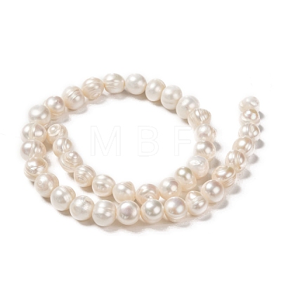 Natural Cultured Freshwater Pearl Beads Strands PEAR-L001-G-14-1