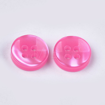 Resin Buttons BUTT-Q041-03B-1
