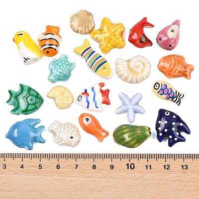 Handmade Porcelain Beads PR-CBA938E-05-1