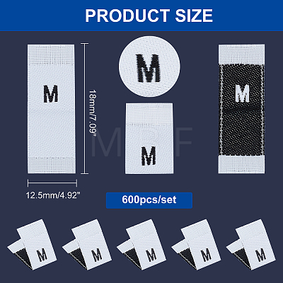  Clothing Size Labels(M) FIND-NB0001-82F-01-1