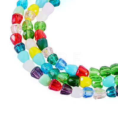 1 Starnd Mixed Styles Glass Beads Strands EGLA-TADJ0001-08-1