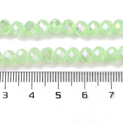 Baking Electroplate Glass Beads Strands LS-DGLA-A039-J10mm-B10-1
