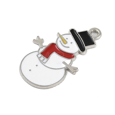 Christmas Theme Alloy Enamel Pendants ENAM-Z020-02J-1
