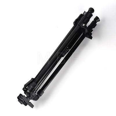 Adjustable & Fold Black Iron Tripod Display Easel Stand AJEW-WH0223-27-1
