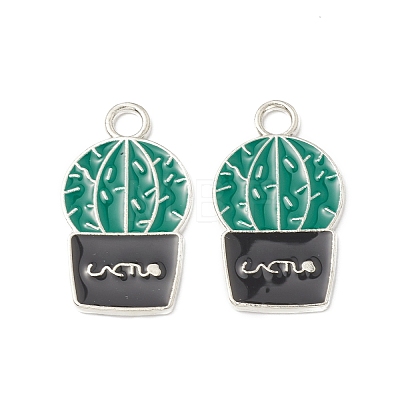 Alloy Enamel Pendants ENAM-G212-15P-1