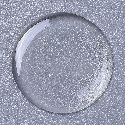 Plastic Clear Cabochons Epoxy Sticker X-AJEW-J031-01-1