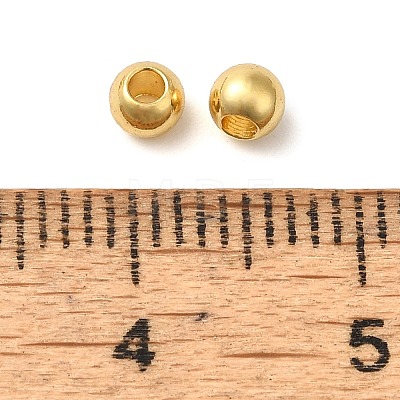 Brass Beads KK-Z062-01G-04-1