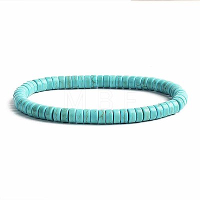 Turquoise Bracelet with Elastic Rope Bracelet DZ7554-11-1
