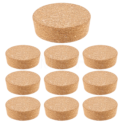 10Pcs Cork Stopper AJEW-ME0002-68-1
