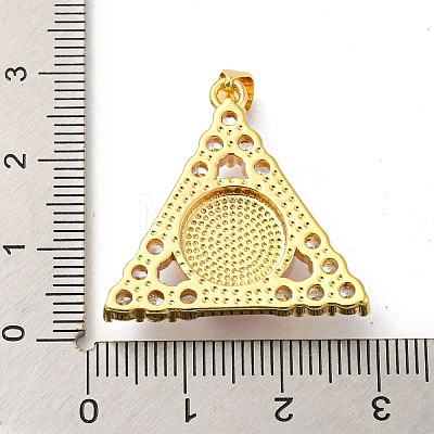 Real 18K Gold Plated Brass Pendants KK-L209-007G-03-1