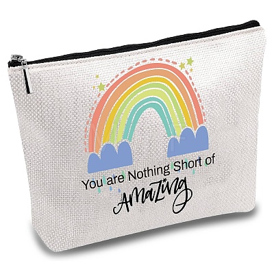 Polycotton Canvas Stroage Bags ABAG-WH0029-106-1