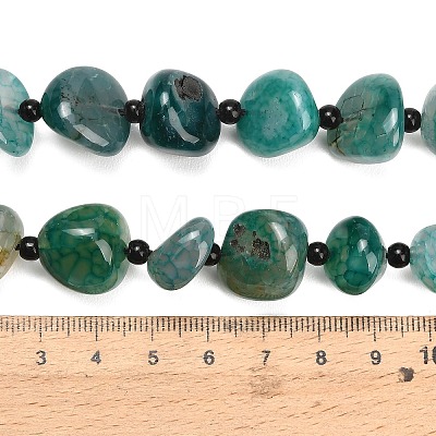Natural Dragon Veins Agate Beads Strands GG-L001-I01-01C-1