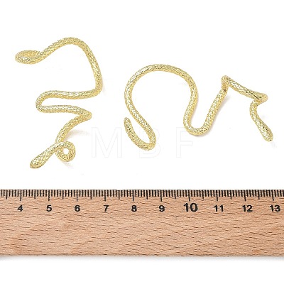 Brass Cuff Earrings for Women EJEW-A167-11G-1