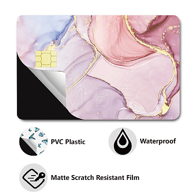PVC Plastic Waterproof Card Stickers DIY-WH0432-063-1