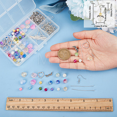 DIY Fairy Dangle Earring Making Kit DIY-SC0021-75-1