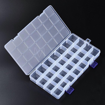 Rectangle Polypropylene(PP) Bead Storage Containers CON-S043-039B-1