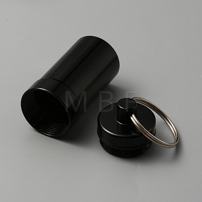 Outdoor Portable Aluminium Alloy Small Pill Case KEYC-WH0029-92B-1