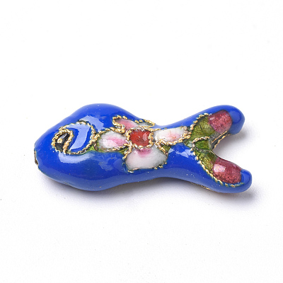 Handmade Cloisonne Beads X-CLB-S006-05-1