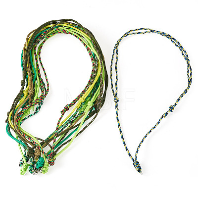 12Pcs Polyester & Spandex Cord Necklaces Making AJEW-TAC00069-1