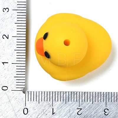 Duck Food Grade Silicone Focal Beads SIL-Q030-05A-1