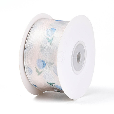 Single Face Printed Polyester Satin Ribbon SRIB-T009-05A-1