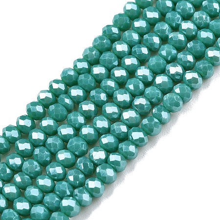 Electroplate Glass Beads Strands LS-EGLA-A044-P2mm-A31-1
