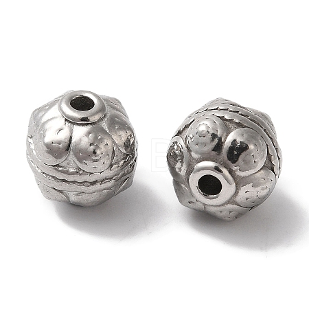 Non-Tarnish 304 Stainless Steel Beads STAS-I305-128P-1