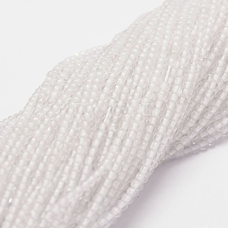 Natural Quartz Crystal Beads Strands X-G-N0218-01-2mm-1