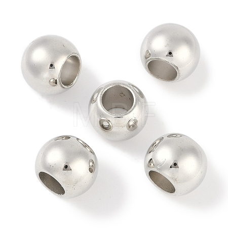 CCB Plastic Round Beads ALUM-U001-07B-12-1