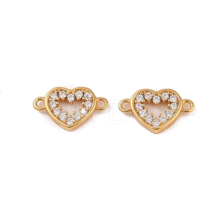 925 Sterling Silver Pave Clear Cubic Zirconia Links STER-O006-02G-1