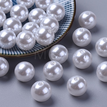 Imitated Pearl Acrylic Beads PACR-20D-1-1-1